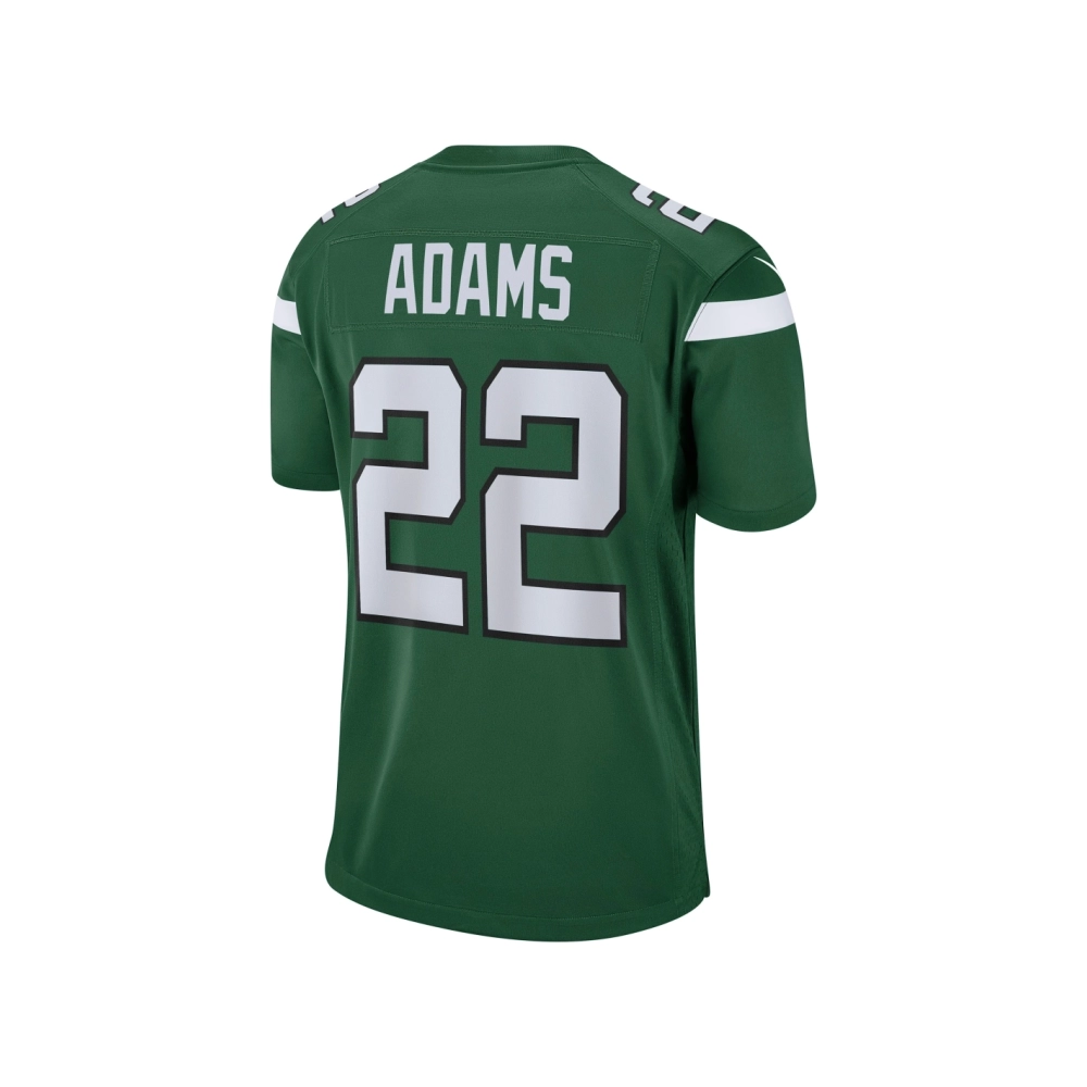 Mens New York Jets Tony Adams Gotham Green Game Player Jersey