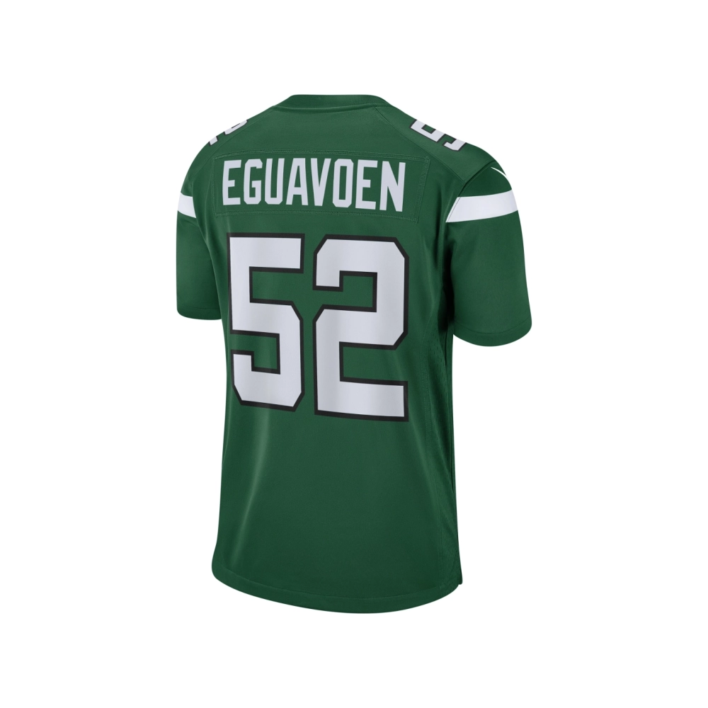 Mens New York Jets Sam Eguavoen Gotham Green Game Jersey