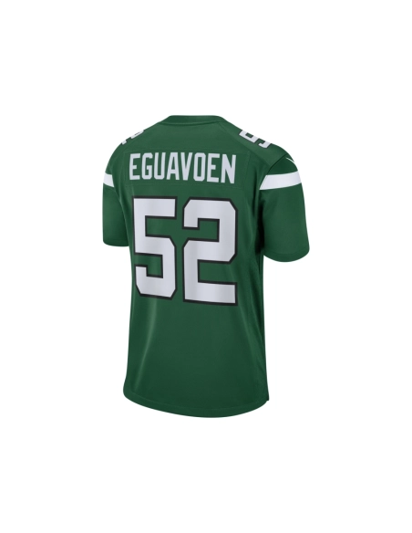 Mens New York Jets Sam Eguavoen Gotham Green Game Jersey