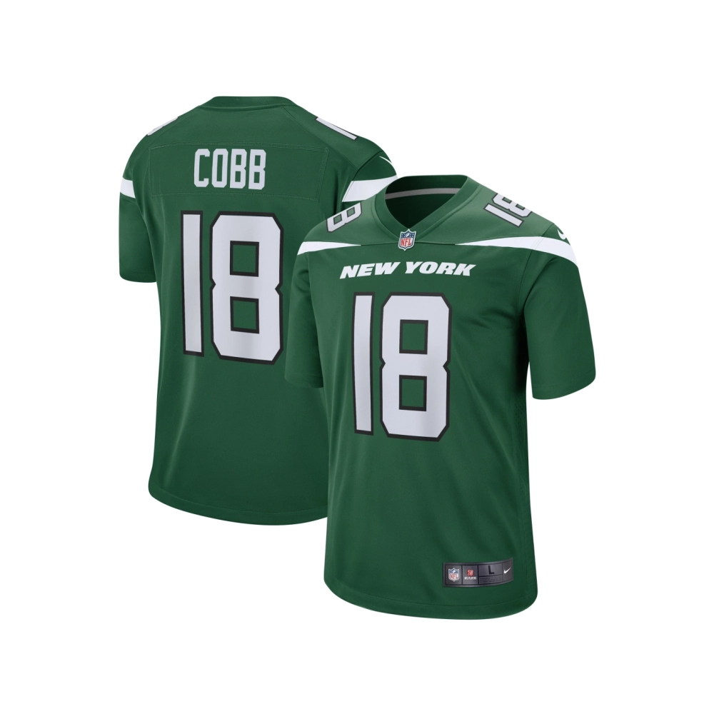 Mens New York Jets Randall Cobb Gotham Green Game Jersey