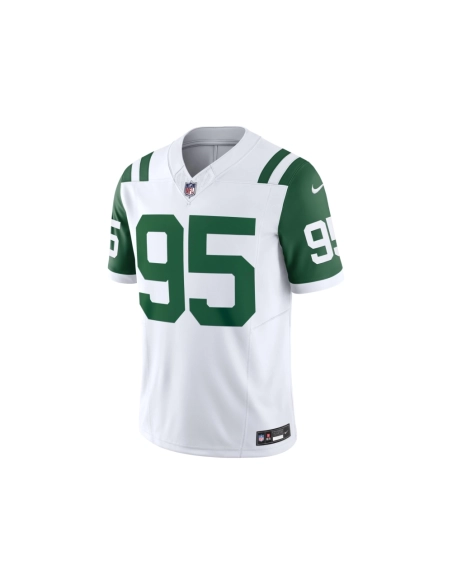 Mens New York Jets Quinnen Williams White Classic Alternate Vapor F.U.S.E. Limited Jersey