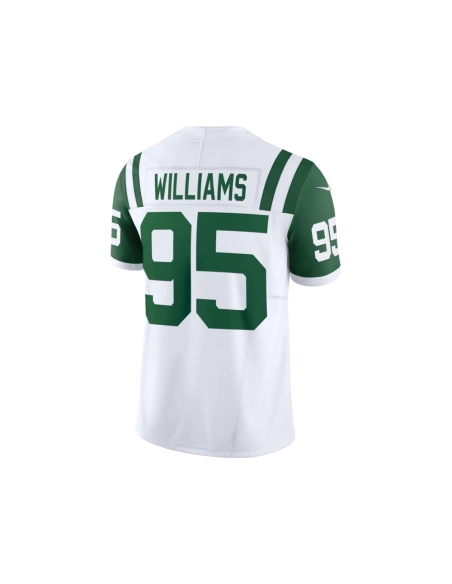 Mens New York Jets Quinnen Williams White Classic Alternate Vapor F.U.S.E. Limited Jersey