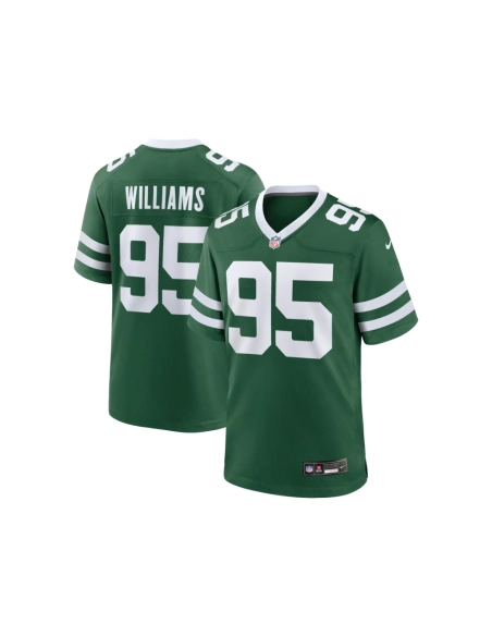 Mens New York Jets Quinnen Williams Legacy Green Game Jersey