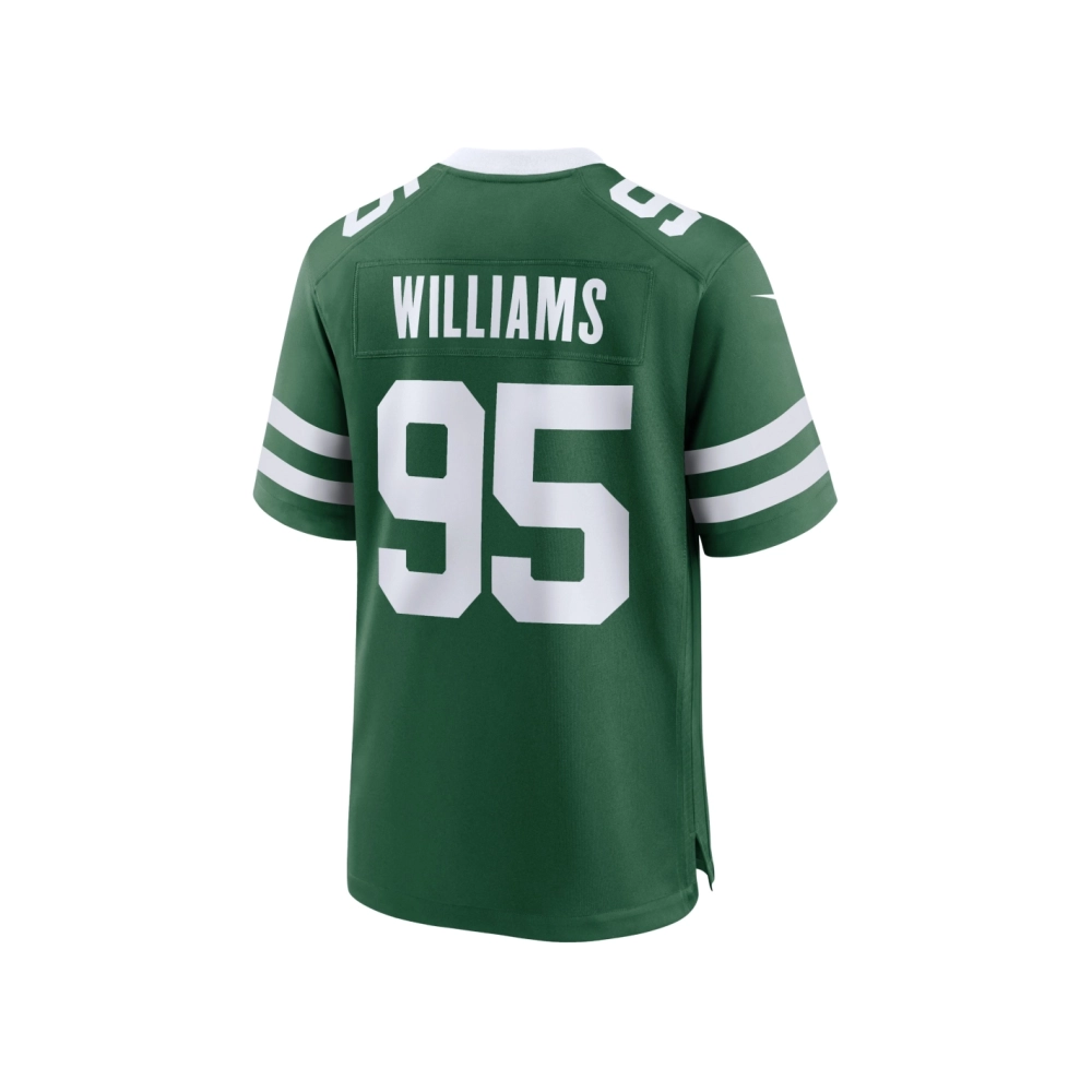 Mens New York Jets Quinnen Williams Legacy Green Game Jersey