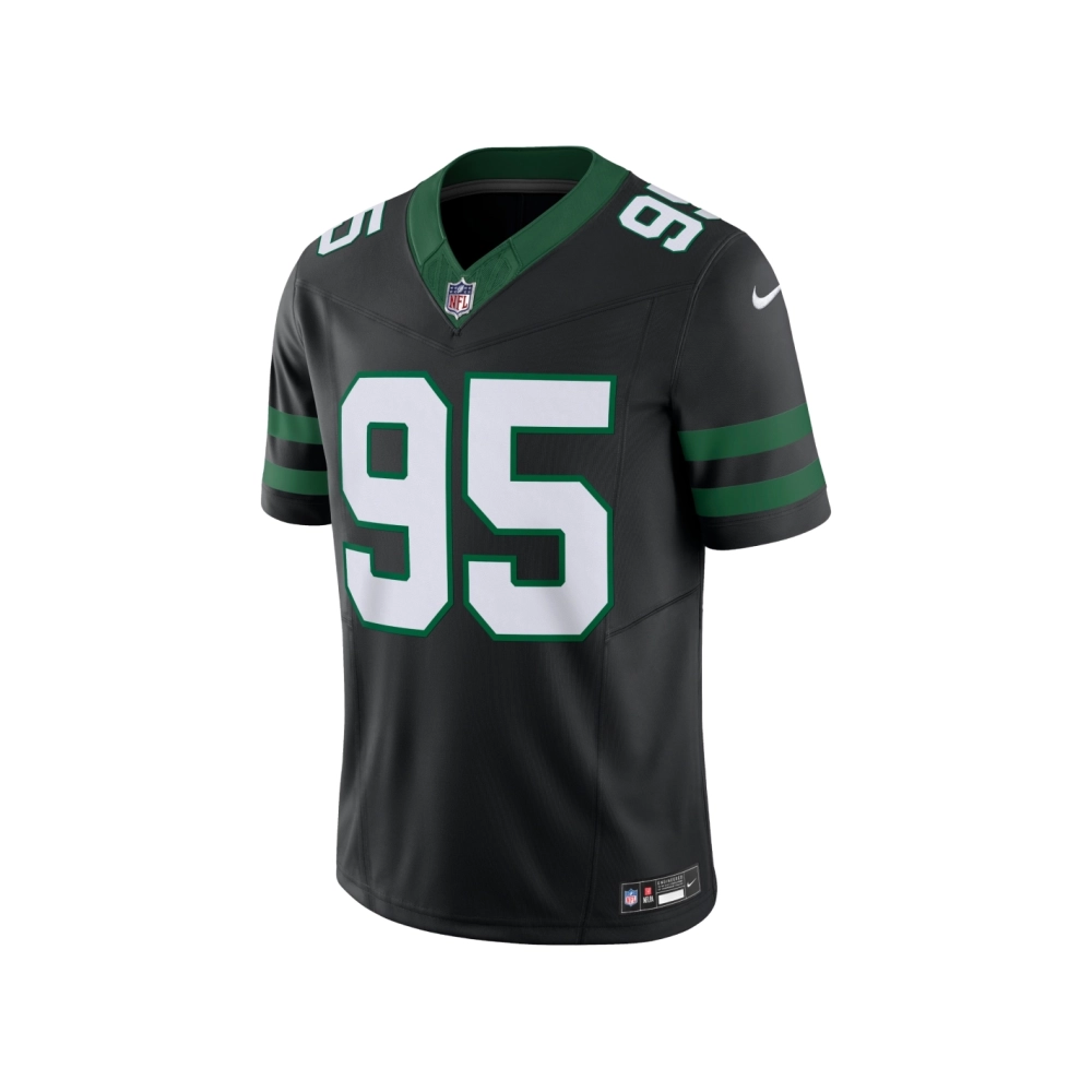 Mens New York Jets Quinnen Williams Legacy Black Alternate Vapor F.U.S.E. Limited Jersey
