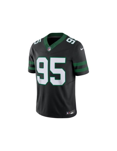 Mens New York Jets Quinnen Williams Legacy Black Alternate Vapor F.U.S.E. Limited Jersey