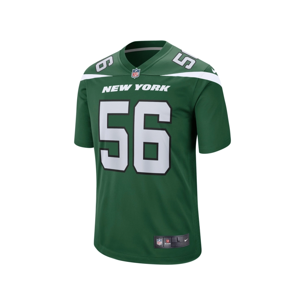 Mens New York Jets Quincy Williams Gotham Green Game Jersey