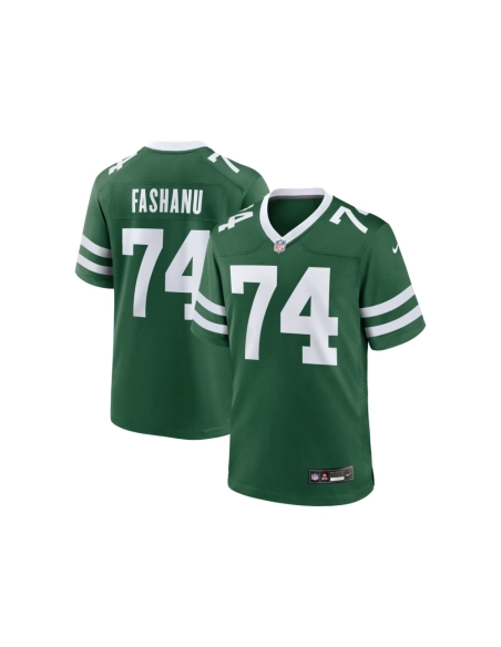 Mens New York Jets Olu Fashanu Gotham Green 2024 NFL Draft First Round Pick Player Game Jersey