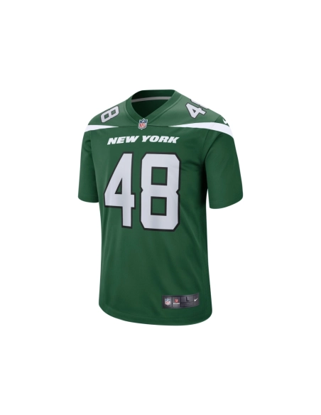 Mens New York Jets Nick Bawden Gotham Green Game Player Jersey
