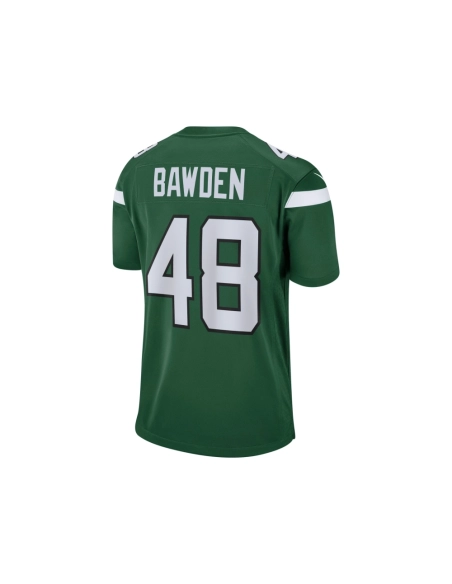 Mens New York Jets Nick Bawden Gotham Green Game Player Jersey