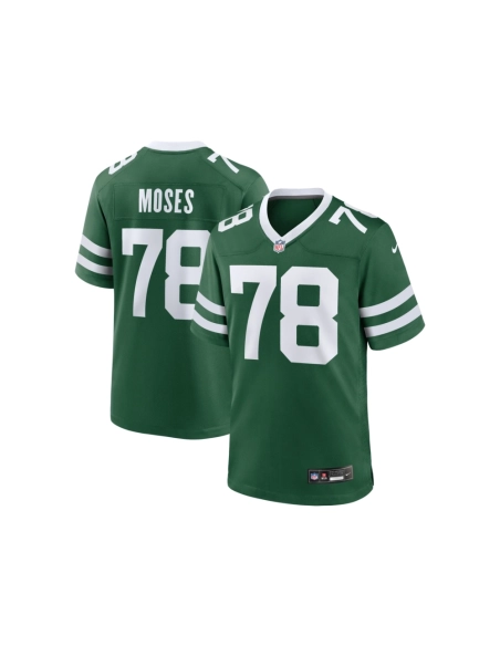 Mens New York Jets Morgan Moses Legacy Green Game Jersey