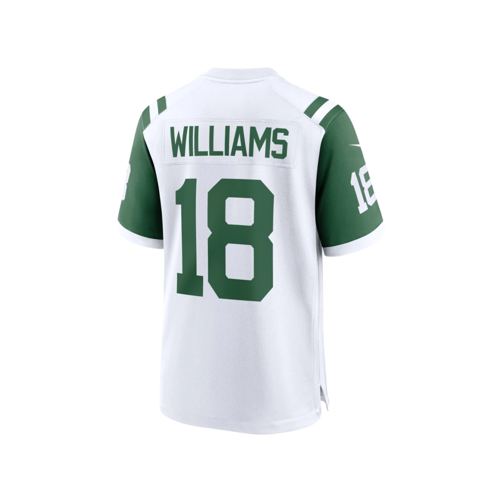 Mens New York Jets Mike Williams White Classic Alternate Player Game Jersey