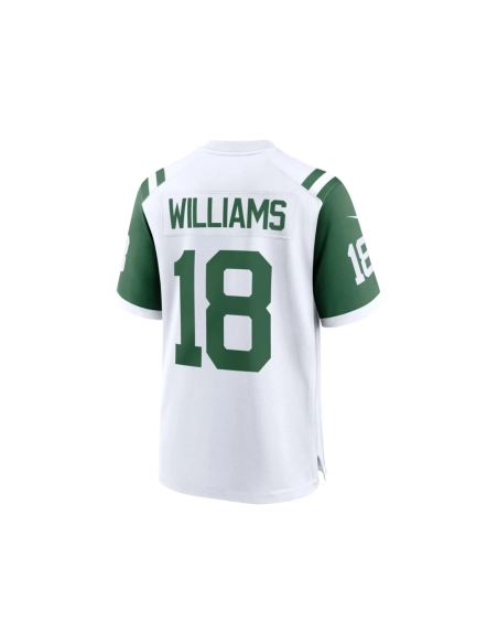 Mens New York Jets Mike Williams White Classic Alternate Player Game Jersey
