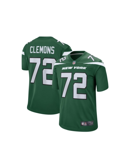 Mens New York Jets Micheal Clemons Gotham Green Game Player Jersey