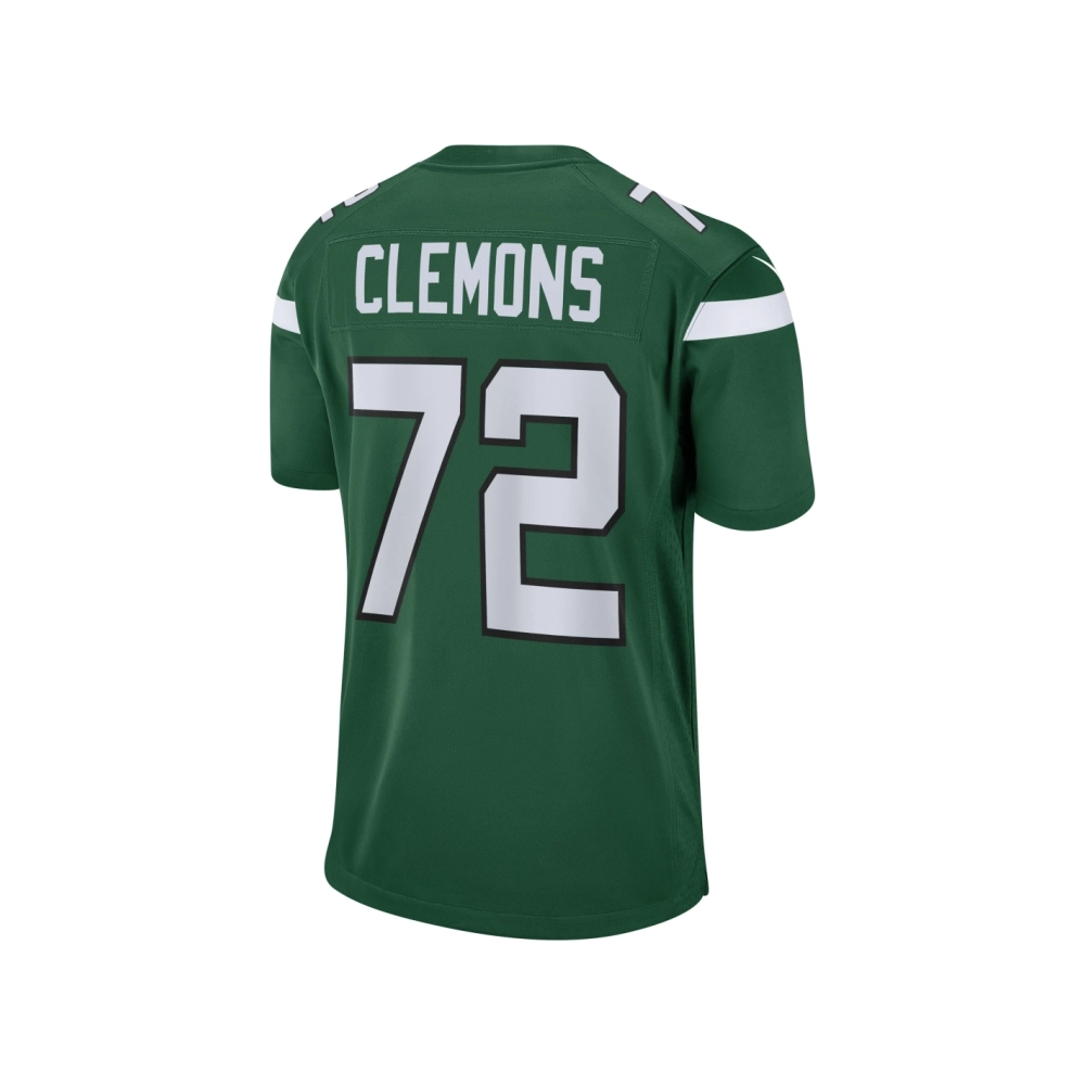 Mens New York Jets Micheal Clemons Gotham Green Game Player Jersey