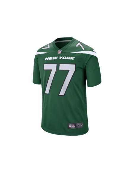 Mens New York Jets Mekhi Becton Gotham Green Player Game Jersey