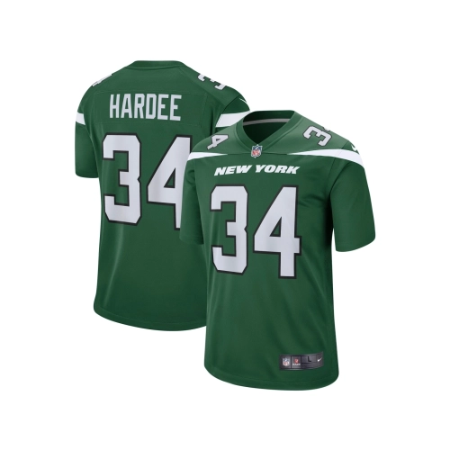 Mens New York Jets Justin Hardee Gotham Green Game Jersey