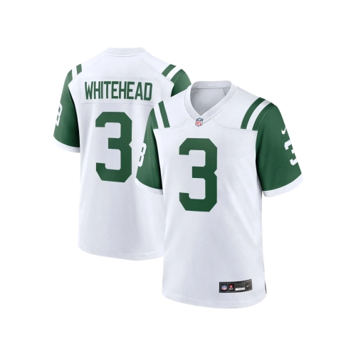 Mens New York Jets Jordan Whitehead White Classic Alternate Player Game Jersey