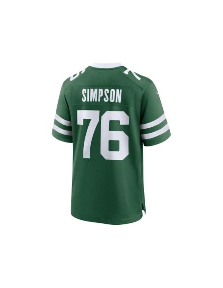 Mens New York Jets John Simpson Legacy Green Game Jersey