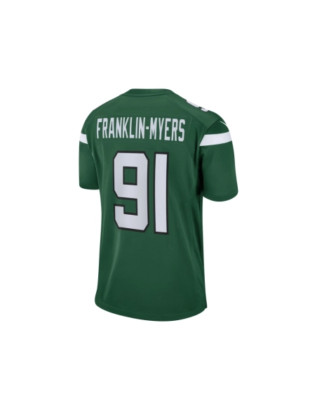 Mens New York Jets John Franklin-Myers Gotham Green Game Jersey