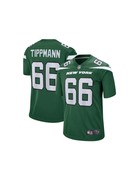 Mens New York Jets Joe Tippmann Gotham Green Game Jersey