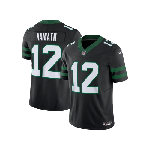 Mens New York Jets Joe Namath Legacy Black Alternate Vapor F.U.S.E. Limited Jersey