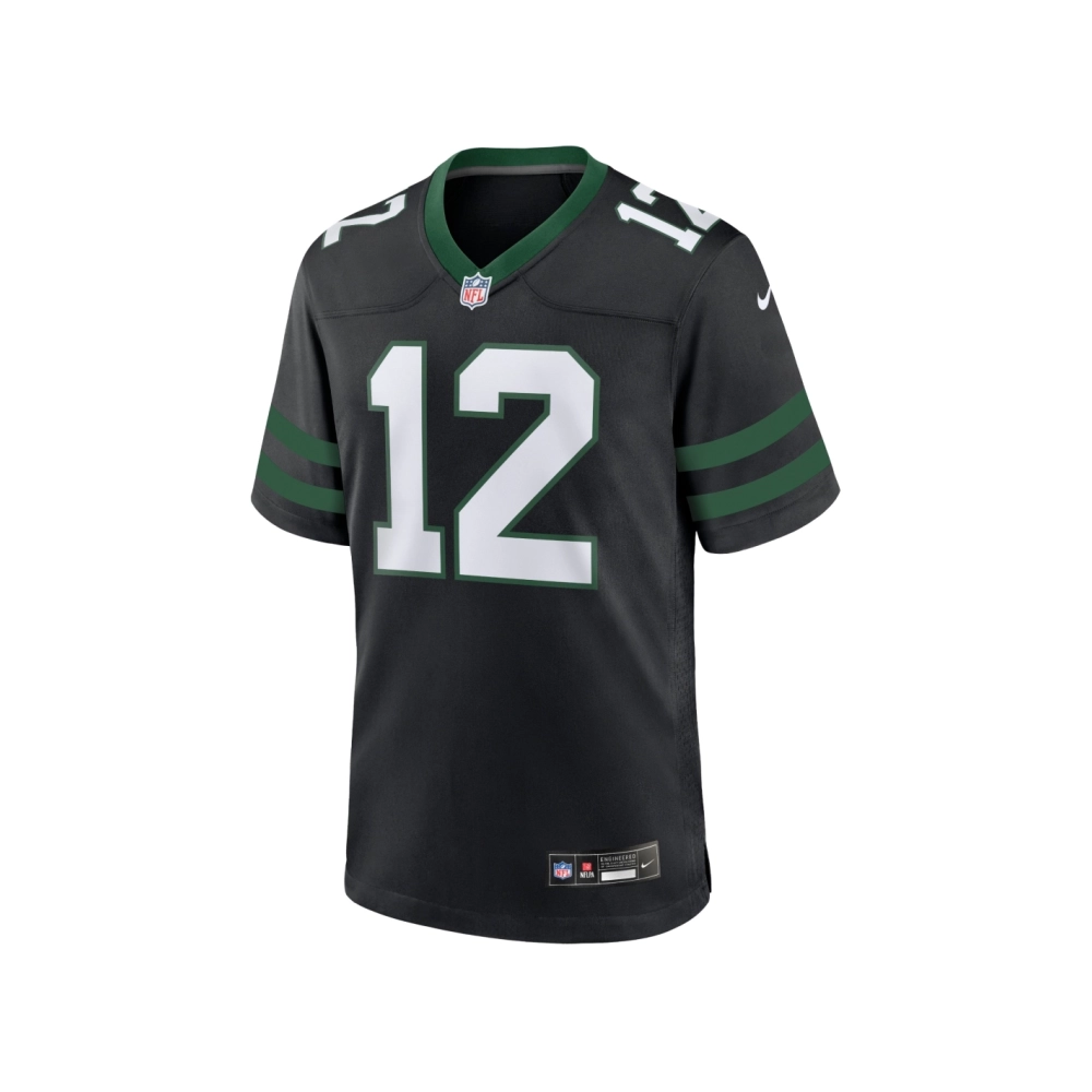 Mens New York Jets Joe Namath Legacy Black Alternate Retired Player Game Jersey