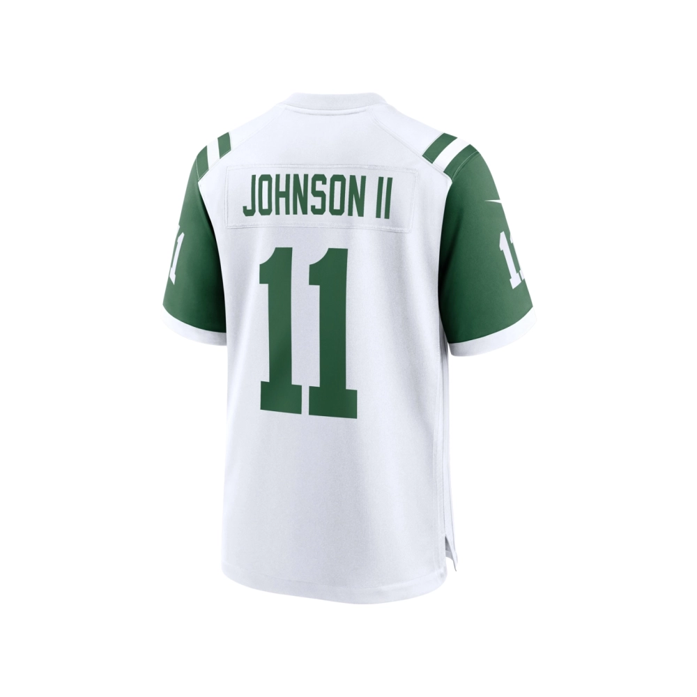 Mens New York Jets Jermaine Johnson II White Classic Alternate Game Jersey