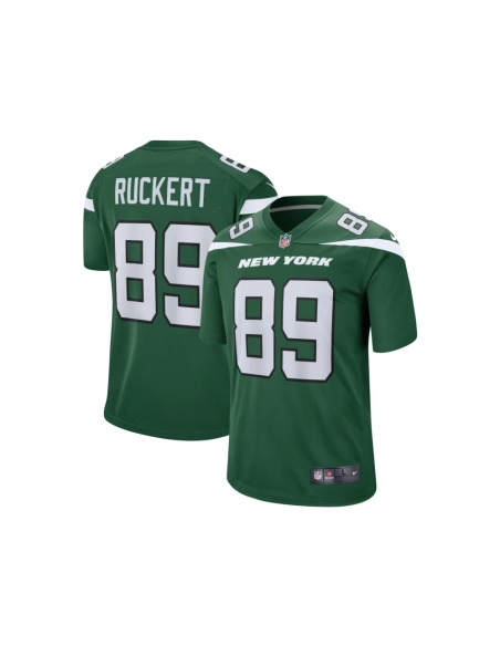 Mens New York Jets Jeremy Ruckert Gotham Green Game Player Jersey