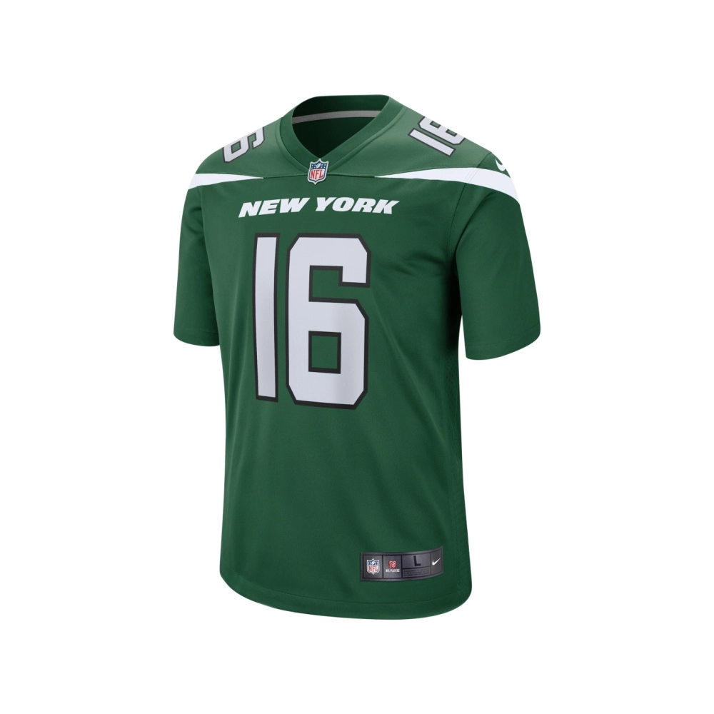 Mens New York Jets Jason Brownlee Gotham Green Game Jersey