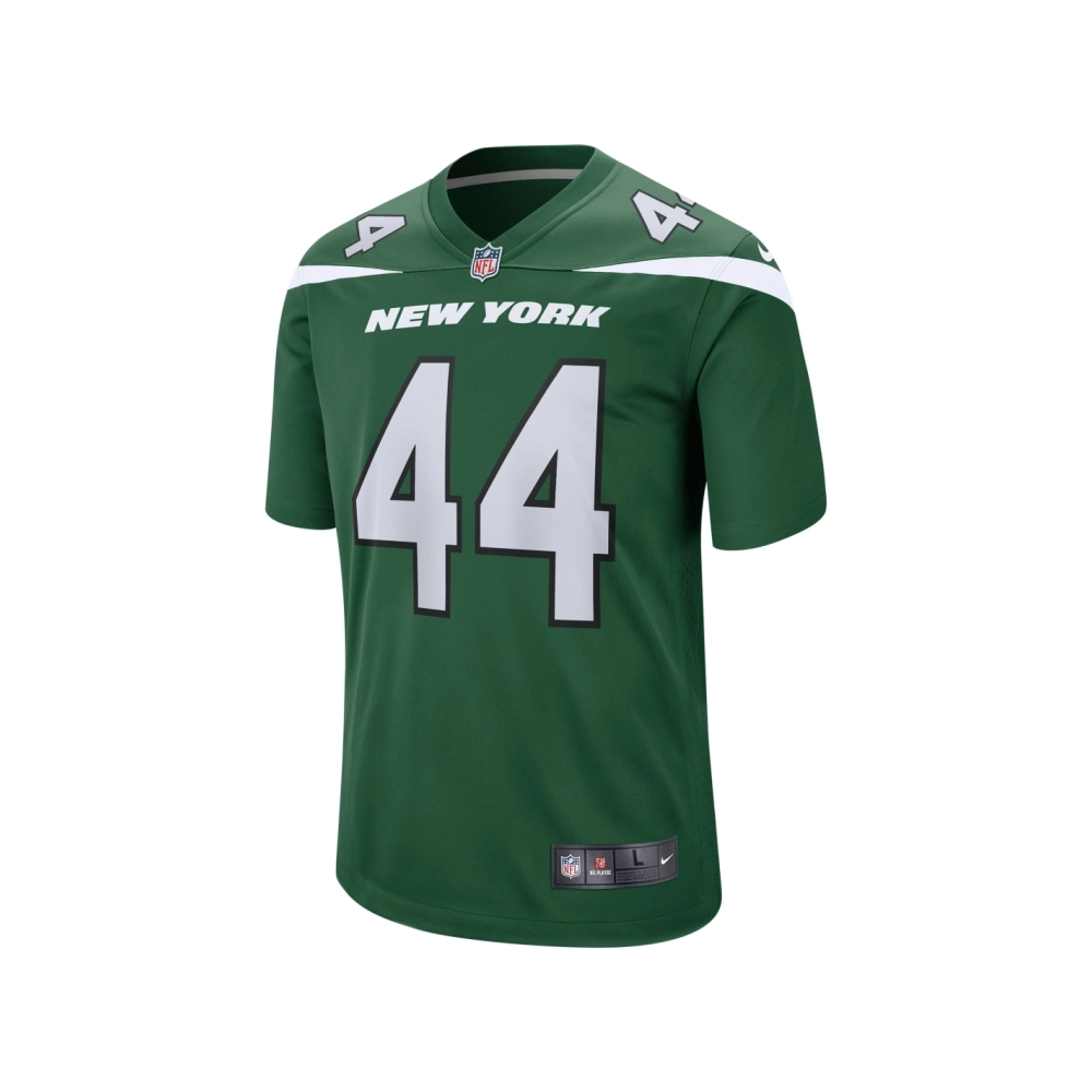 Mens New York Jets Jamien Sherwood Gotham Green Game Jersey