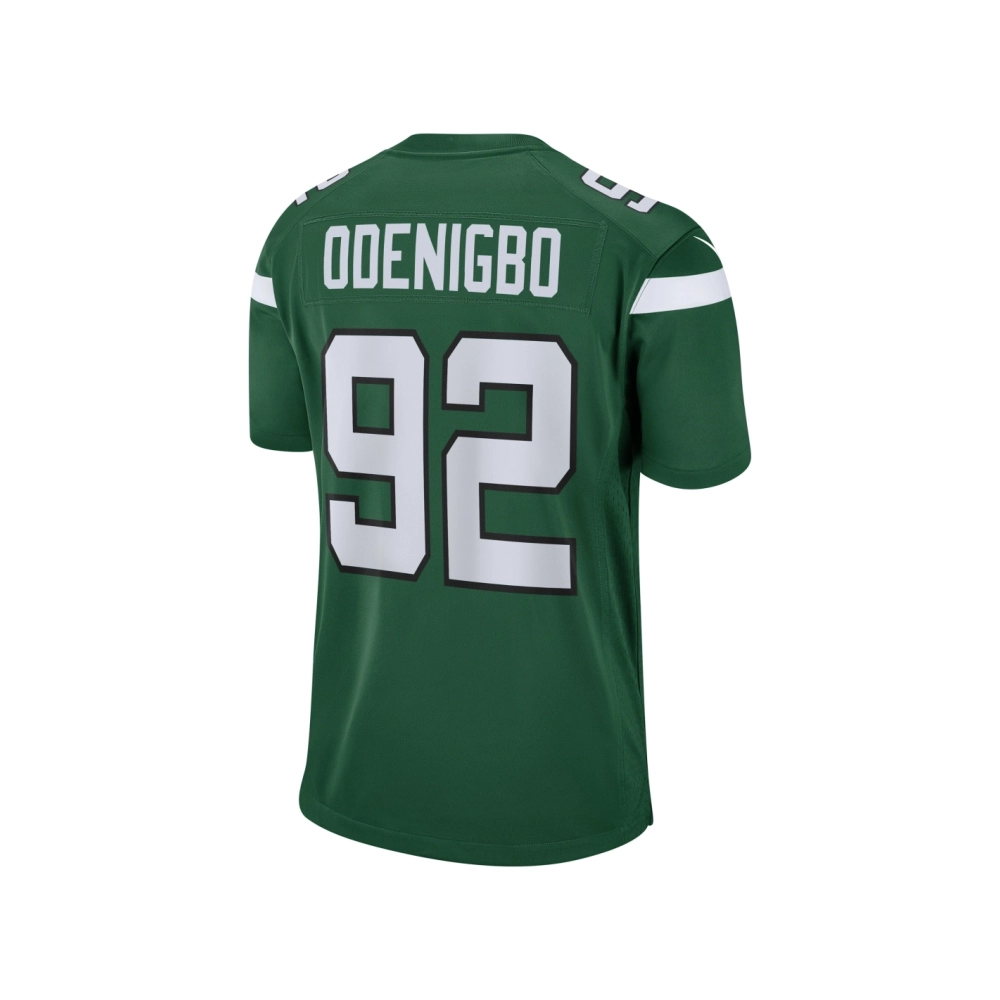 Mens New York Jets Ifeadi Odenigbo Gotham Green Game Jersey