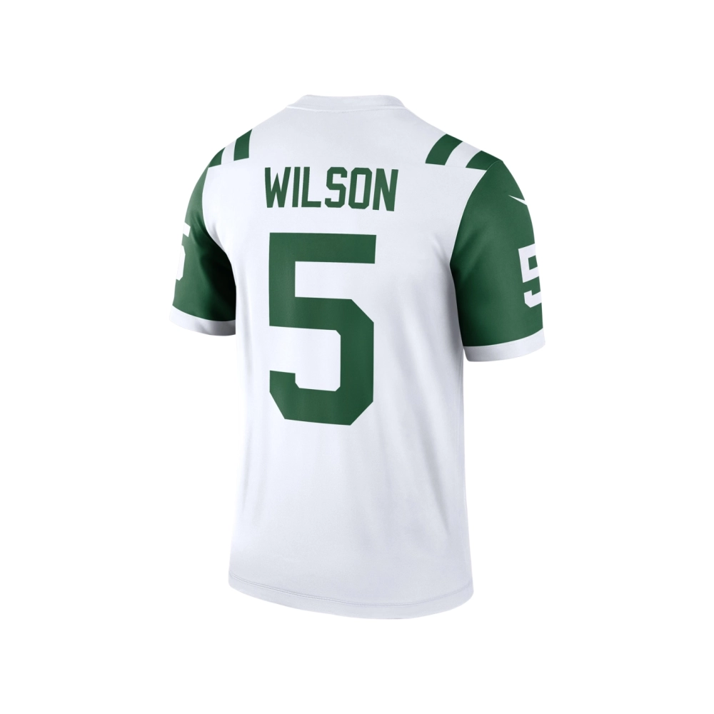 Mens New York Jets Garrett Wilson White Classic Alternate Legend Jersey