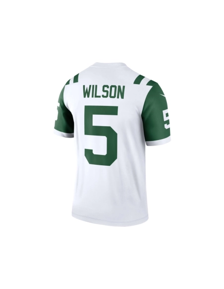 Mens New York Jets Garrett Wilson White Classic Alternate Legend Jersey