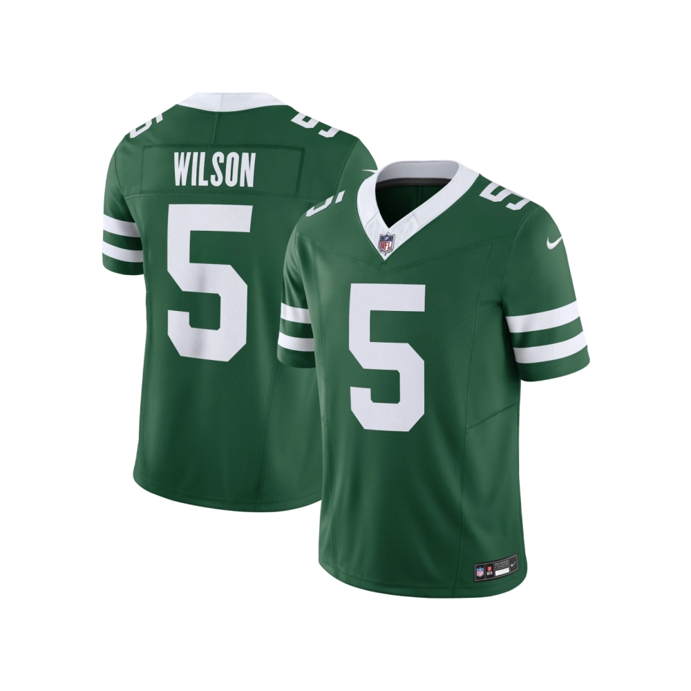 Mens New York Jets Garrett Wilson Legacy Green Vapor F.U.S.E. Limited Jersey