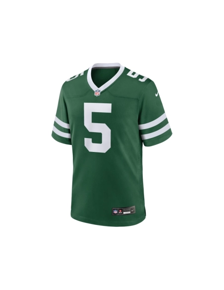Mens New York Jets Garrett Wilson Legacy Green Game Jersey