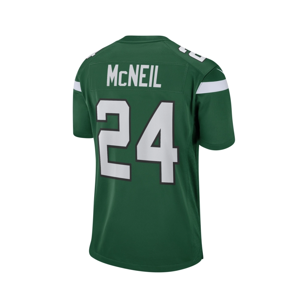 Mens New York Jets Freeman McNeil Gotham Green Game Retired Player Jersey