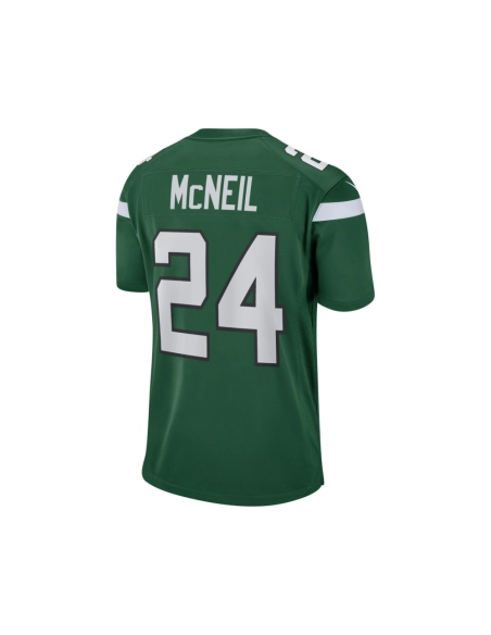 Mens New York Jets Freeman McNeil Gotham Green Game Retired Player Jersey