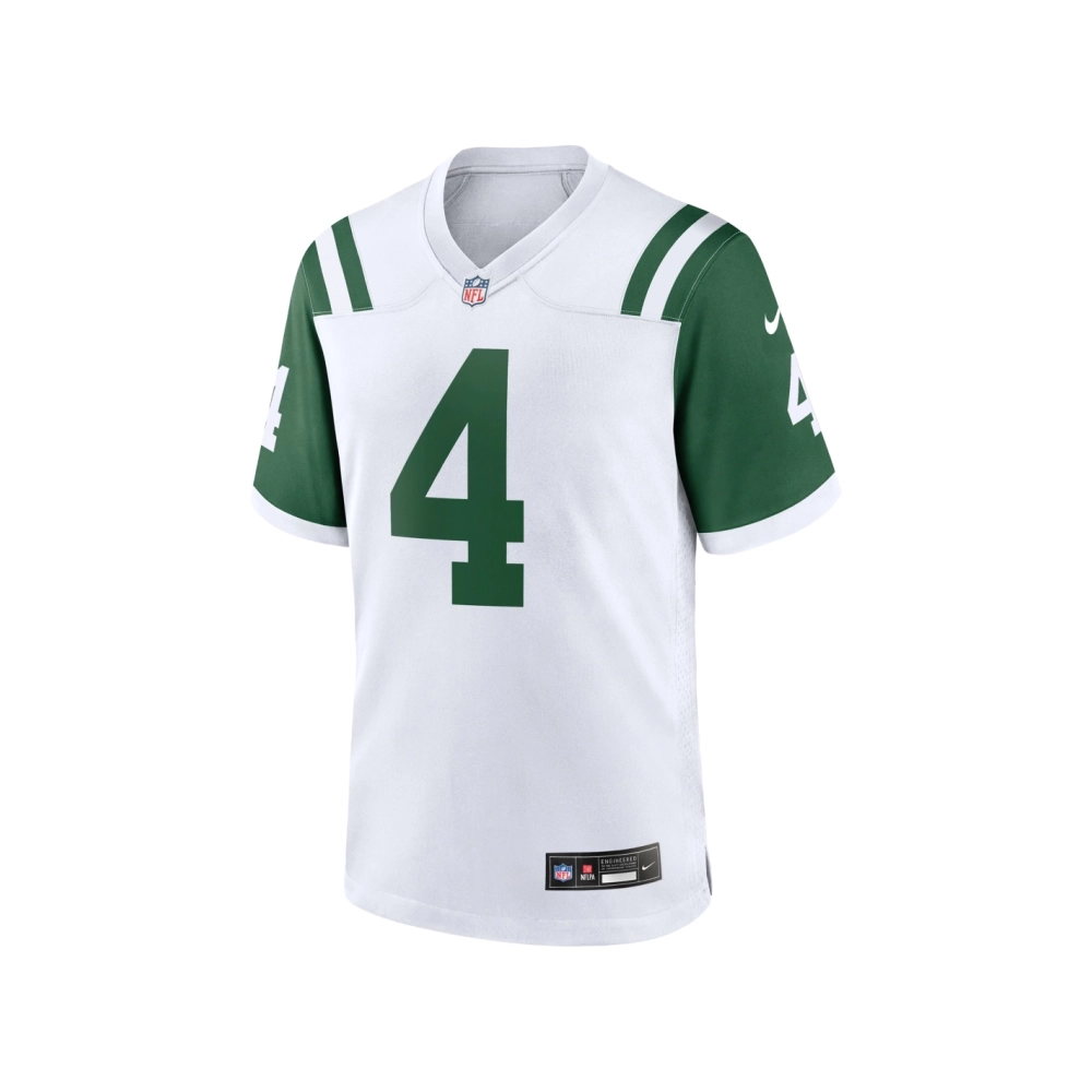 Mens New York Jets D.J. Reed White Classic Alternate Game Jersey