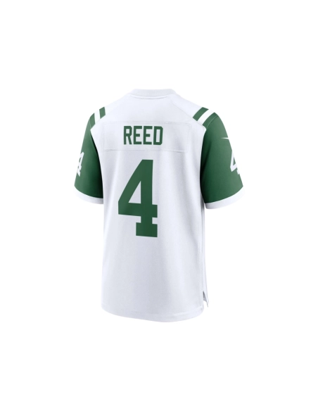 Mens New York Jets D.J. Reed White Classic Alternate Game Jersey