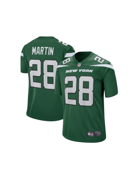 Mens New York Jets Curtis Martin Gotham Green Game Retired Player Jersey