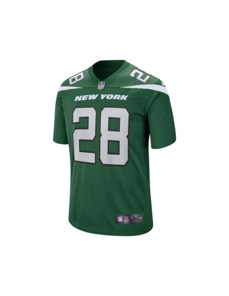 Mens New York Jets Curtis Martin Gotham Green Game Retired Player Jersey