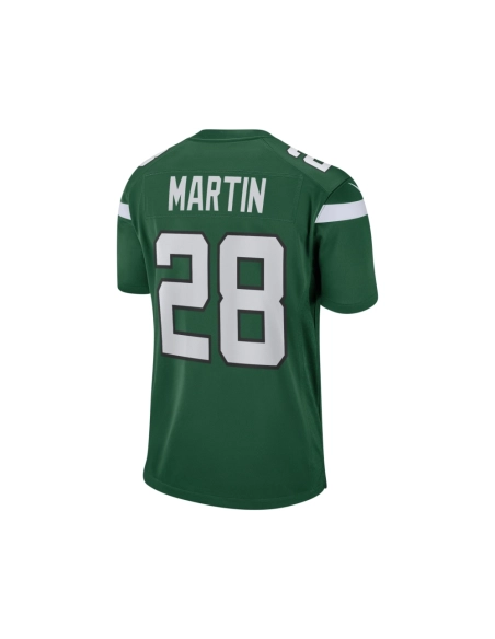 Mens New York Jets Curtis Martin Gotham Green Game Retired Player Jersey