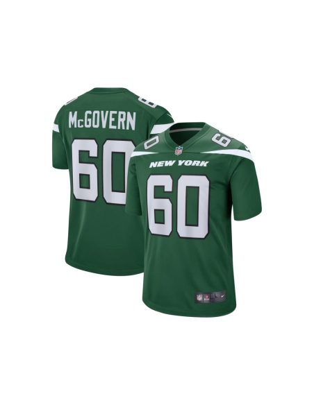 Mens New York Jets Connor McGovern Gotham Green Game Jersey