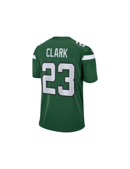 Mens New York Jets Chuck Clark Gotham Green Team Game Jersey