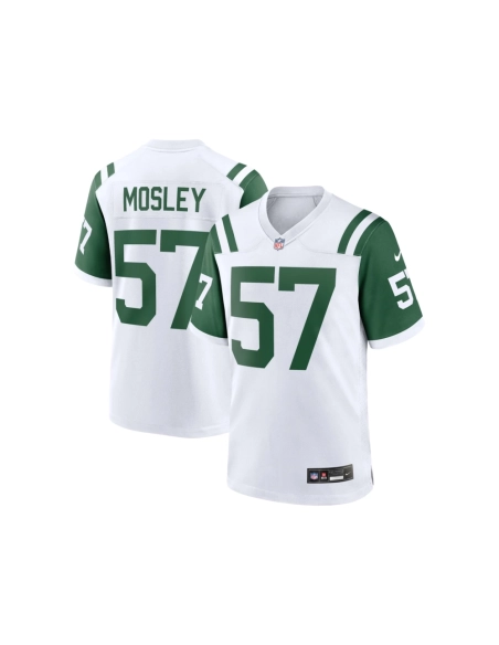 Mens New York Jets C.J. Mosley White Classic Alternate Game Jersey