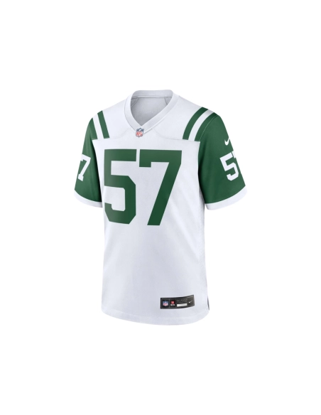 Mens New York Jets C.J. Mosley White Classic Alternate Game Jersey