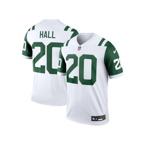 Mens New York Jets Breece Hall White Classic Alternate Legend Jersey
