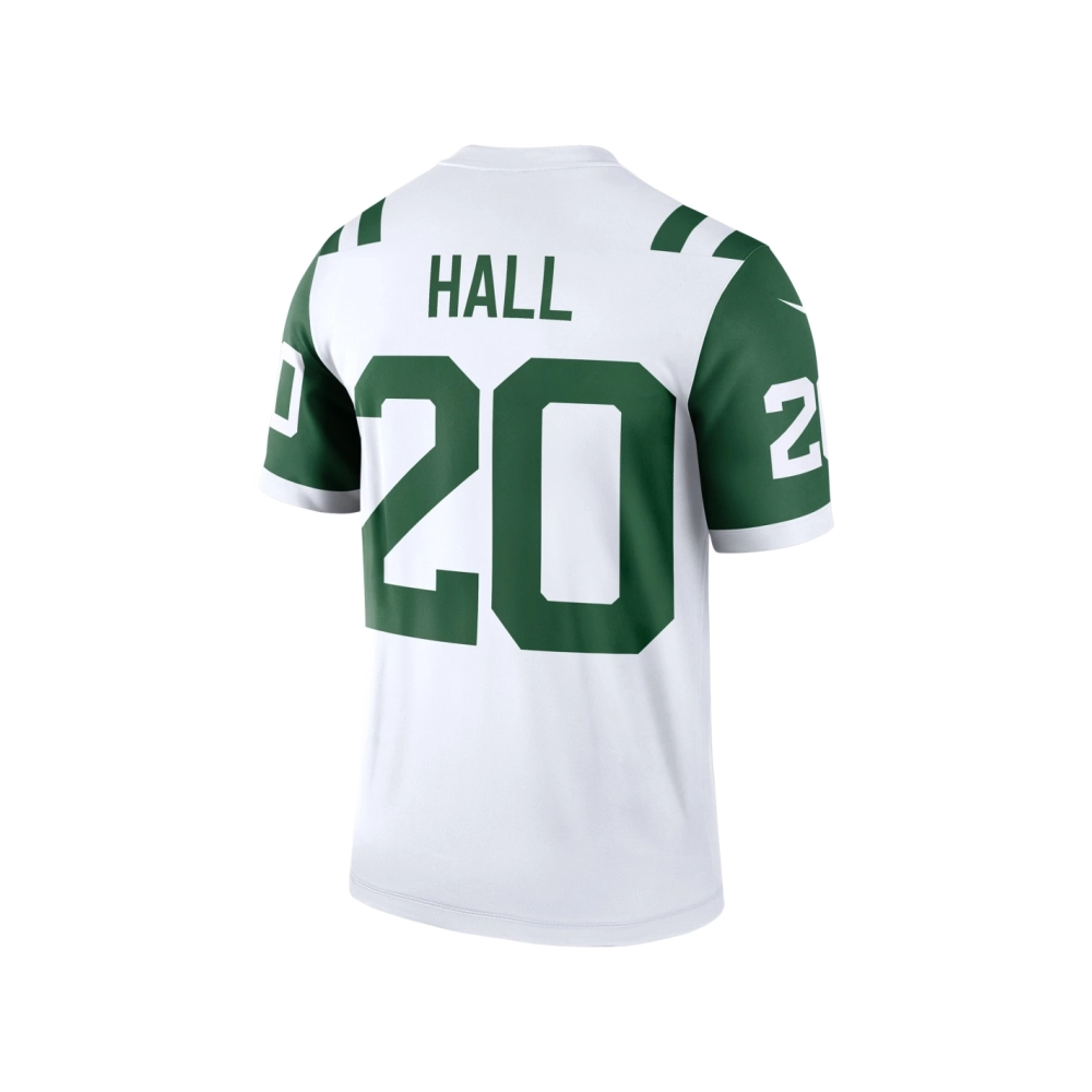 Mens New York Jets Breece Hall White Classic Alternate Legend Jersey
