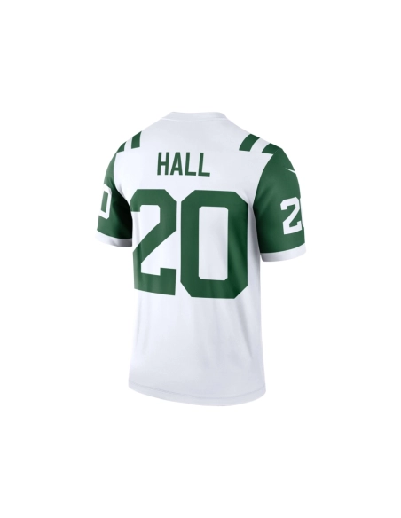 Mens New York Jets Breece Hall White Classic Alternate Legend Jersey